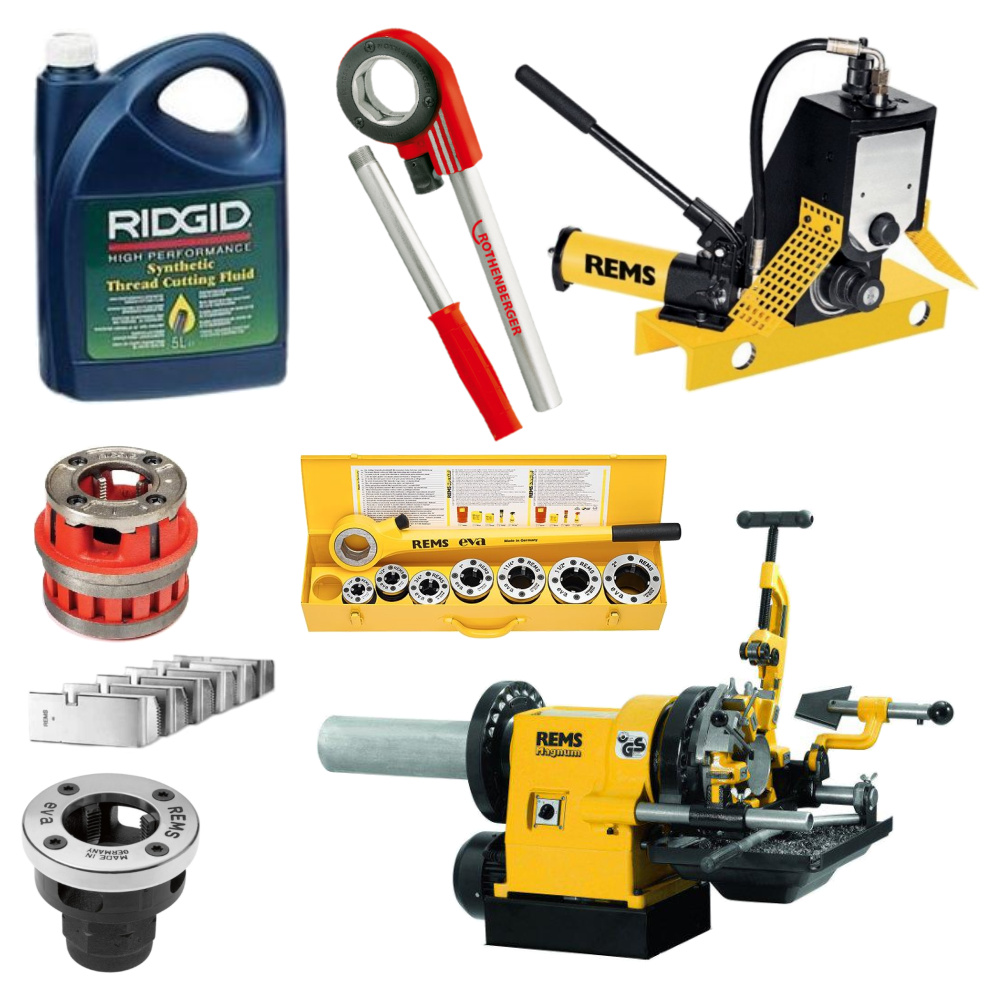 Filetare, canelare tevi